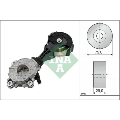 Bilde av INA 534 0426 10 Spennarm, kilerem med ribber MINI: Countryman, PEUGEOT: 308 I SW