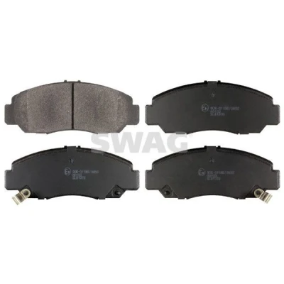 Bilde av SWAG 33 10 5346 Bremseklosser framaksel med akustisk slitasjevarsel HONDA: Accord 7 Limousine, CIVIC 8 Hatchback, Hatchback