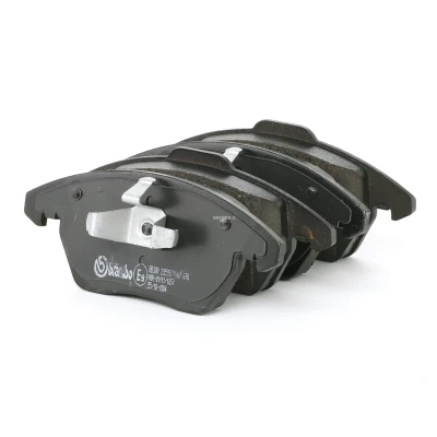 Bilde av BREMBO P 61 076 Bremseklosser ekskl. slitasjevarselkontakt med kolbleklips uten tilbehør PEUGEOT: 307 SW, 3008 I, 308 I Hatchback, AUDI: A1 Sportback