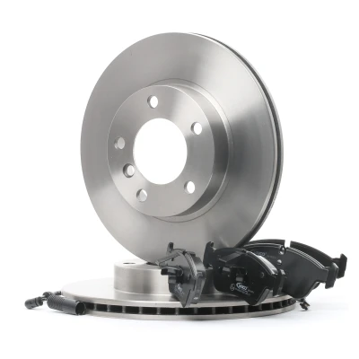 Bilde av VAICO V20 90001 bremsesett, skivebremse framaksel ventilert EXPERT KITS + inkl. slitasjevarselkontakt BMW: 3 Sedan
