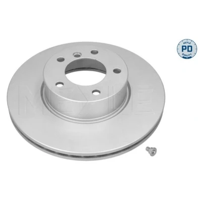 Bilde av MEYLE 383 521 0003/PD Bremseskiver framaksel 312 23,9 5 120 ventilert Sink lamell belagt høy karbon med skruer PD Quality BMW: 3 Sedan