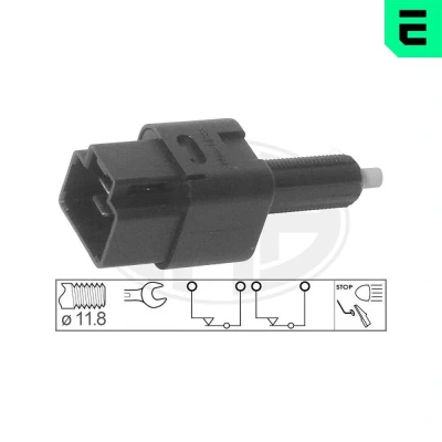 Bilde av ERA 330719 bremselysbryter mekanisk 4 NISSAN: Qashqai / Qashqai+2 I, Pathfinder 3