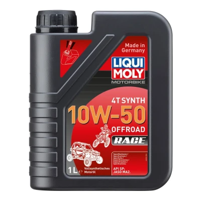 Bilde av Liqui Moly Motorbike 4T Synth Offroad Race 10W 50 1l Motorolje 3051