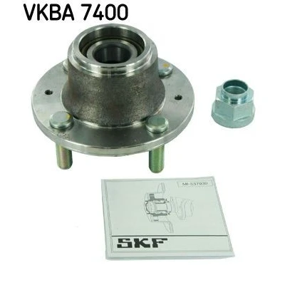 Bilde av SKF VKBA 7400 Hjullagersett med flens