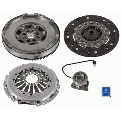 Bilde av SACHS 2290 601 188 Clutch med sentral utkobling, clutchtrykkplate, dobbeltmassesvinghjul clutchplate, uten skruesett 220 OPEL: Astra H GTC