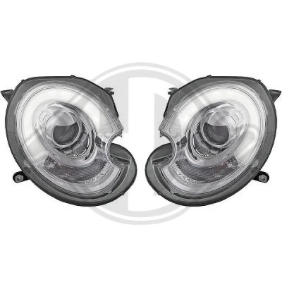 Bilde av DIEDERICHS HD Tuning 1206685 sett hovedfrontlys med motor for høydejustering hovedlys