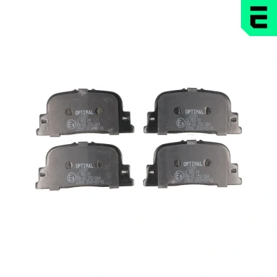 Bilde av OPTIMAL BP 12207 Bremseklosser bakaksel TOYOTA: Prius II Liftback, Camry IV Sedan