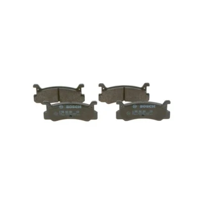 Bilde av BOSCH 0 986 460 080 Bremseklosser Low Metallic med antihyle blikk, montageanvisning MAZDA: 323 III Hatchback
