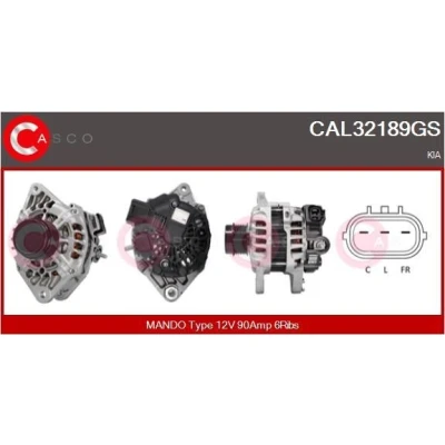 Bilde av CASCO CAL15211AS Dynamo 12V 75A