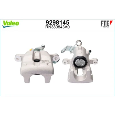 Bilde av FTE 9298145 Bremsecaliper grå Aluminium venstre bakaksel uten holder OPEL: Zafira A, Astra G Coupé, Caravan