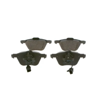 Bilde av BOSCH 0 986 494 035 Bremseklosser Low Metallic med integrert slitasjesensor montageanvisning, antihyle blikk, kolbleklips