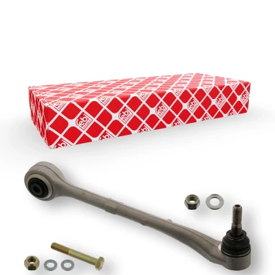 Bilde av FEBI BILSTEIN 40376 Bærebru med sikringsmutter lager, støtte / styreledd framaksel nede, høyre Casterstag Aluminium BMW: 7