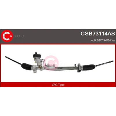 Bilde av CASCO CSB73114AS Tannstang hydraulisk for venstreratt ZF 1126mm AS SKODA: Octavia 1 Combi, SEAT: Leon I Hatchback, AUDI: A3 Hatchback