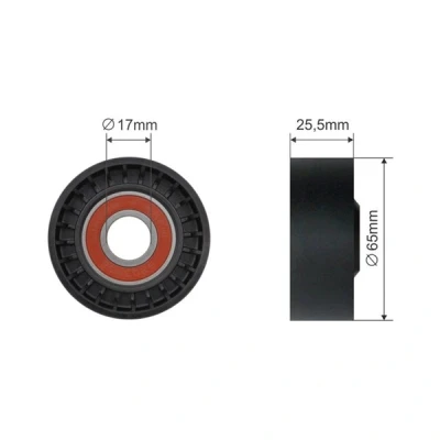Bilde av Strammerull, kilerem, dodge,jeep,mercedes benz, 6 8131 035AA, 651 200 00 70, 16 17 6512000070, 6512001670, 65120
