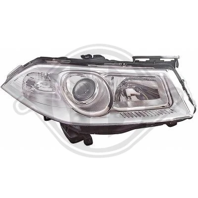 Bilde av Frontlykt, Høyre Diederichs 4464182 renault megane ii, coupé cabriolet kombi sedan ii OE 260103726R, 7701063220