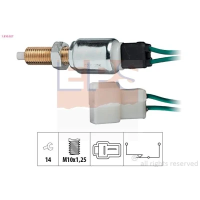 Bilde av EPS 1.810.027 bremselysbryter mekanisk M10x1,25 Made in Italy OE Equivalent