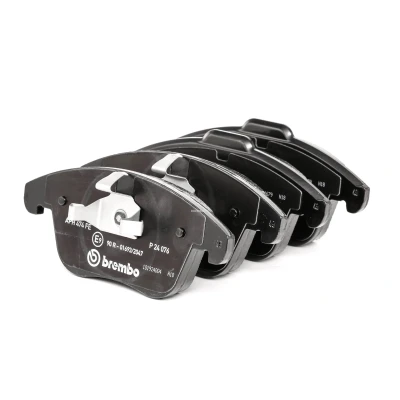Bilde av BREMBO P 24 076 Bremseklosser ekskl. slitasjevarselkontakt med kolbleklips uten tilbehør VOLVO: V70 3, XC70 II Stasjonsvogn, V60 I, FORD: S Max Mk1