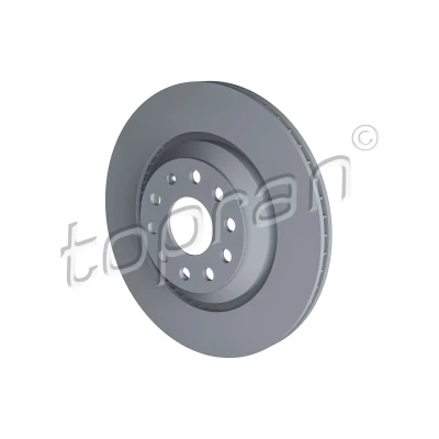 Bilde av TOPRAN 110 418 Bremseskiver bakaksel 310 22 5 112 ventilert belagt VOLKSWAGEN: Golf 7, Passat B6 Variant, B8 AUDI: A3 Sedan