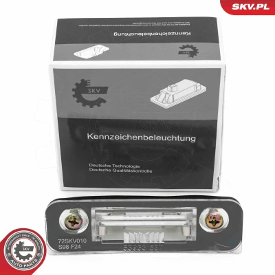 Bilde av Nummerskiltlys, Høyre, Venstre ford fiesta v, van fusion, mondeo ii, sedan turnier ii OE 1021802, 1332916, 2S6113550AA