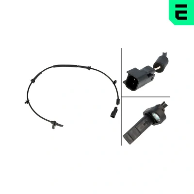 Bilde av OPTIMAL 06 S755 ABS sensor aktiv 655 MAZDA: 2 Hatchback
