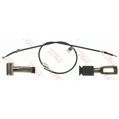 Bilde av TRW GCH122 Bremsekabel 1642, 1405 Skivebrems NISSAN: Primera Hatchback