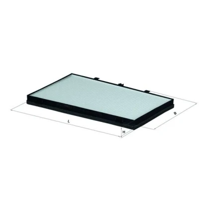 Bilde av MAHLE ORIGINAL LA 243 Kupéfilter Partikkelfilter 397,0 273 30,0 ROVER: 75