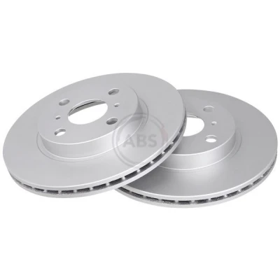 Bilde av A.B.S. 17028 Bremseskiver 255 20 4 100 ventilert belagt TOYOTA: Yaris I Hatchback, Verso, MR2 III Cabrio