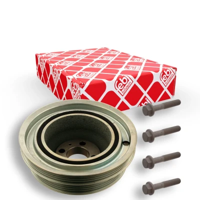 Bilde av febi BILSTEIN 33815 Remskive veivaksel 4PK + 7PK 165 9 med skruer, for Plus FIAT: Ducato III Minibuss