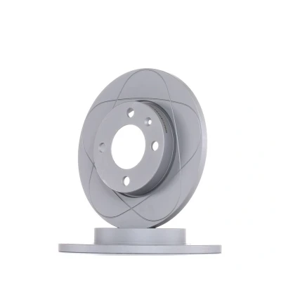 Bilde av ATE PowerDisc 24.0312 0106.1 Bremseskiver 239,0 12,0 4 100,0 fullt ut belagt med skruer VOLKSWAGEN: GOLF 3, 2, 1, AUDI: Coupe B2