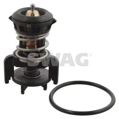 Bilde av SWAG 30 10 6524 Termostat 92 med tetningsring VOLKSWAGEN: Tiguan I, Sharan II, SKODA: Kodiaq, Yeti, Octavia 3 Combi, AUDI: A1 Hatchback