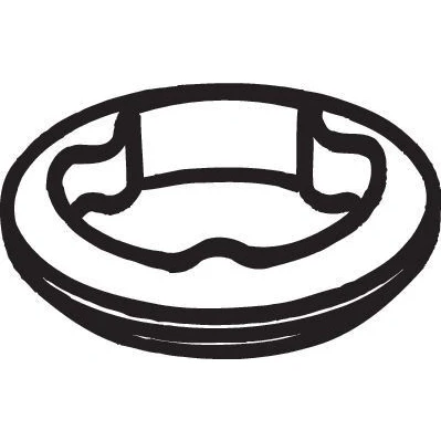 Bilde av BOSAL 256 946 Tetning, eksosrør VOLKSWAGEN: Golf 4, 4 Variant, AUDI: 100 C4 Sedan, Avant, SKODA: Octavia 1 Combi