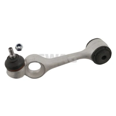 Bilde av SWAG 10 73 0003 Bærebru med sikringsmutter lager, støtte / styreledd framaksel venstre, øvre Casterstag Aluminium