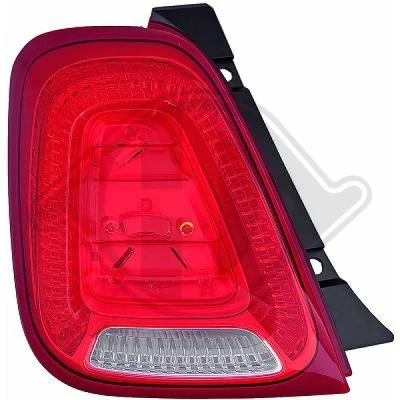 Bilde av DIEDERICHS 3405190 Baklykter høyre P21/5W, PY21W FIAT: 500 Hatchback