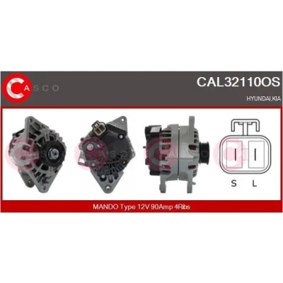 Bilde av CASCO CAL15128AS Dynamo 12V 150A MERCEDES BENZ: A Klasse