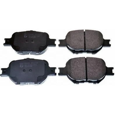 Bilde av DENCKERMANN B111169 Bremseklosser framaksel klargjort for slitasjeindikator, ekskl. slitasjevarselkontakt TOYOTA: Corolla IX Hatchback