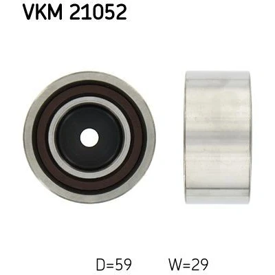 Bilde av SKF VKM 21052 Styrerulle kilerem tannrem AUDI: 80 B4 Sedan, Coupe B3, A8 D2