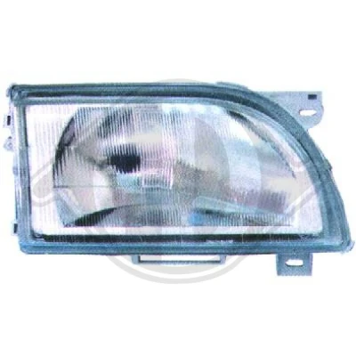 Bilde av DIEDERICHS 1453080 Frontlykter høyre H4, W5W FORD: Transit Mk4 Van