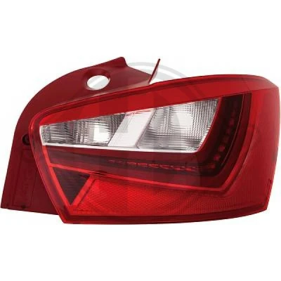 Bilde av Baklykter høyre PY21W med lyspære pæreholder SEAT: Ibiza IV Hatchback (6J5, 6P1) 1.4, 2.0, 1.4 TSI, 1.6 TDI, 2.0 1.2 1.0, 1.2, TSI