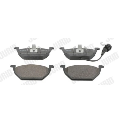 Bilde av Jurid 571971JC Bremseklosser White Low Dust keramikk inkl. slitasjevarselkontakt VOLKSWAGEN: Caddy 3, GOLF 5, 6, SKODA: Octavia 2 Combi