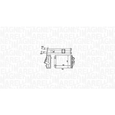 Bilde av MAGNETI MARELLI 350218491000 Varmeveksler