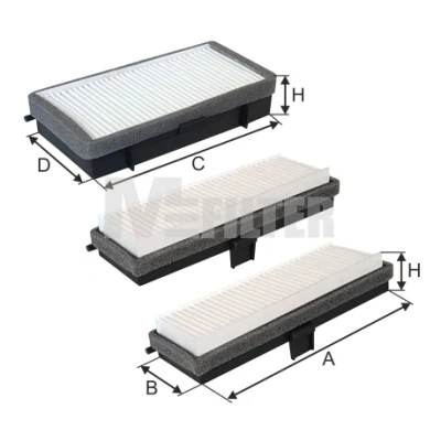Bilde av Kupefilter MFILTER K 9153 3