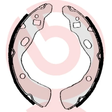 Bilde av BREMBO S 30 507 Bremsesko 170 26