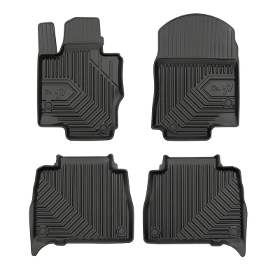 Bilde av FROGUM No. 77 77408180 Gulvmatte sett gummi foran og bak 4 svart Skreddersydd MERCEDES BENZ: GLE