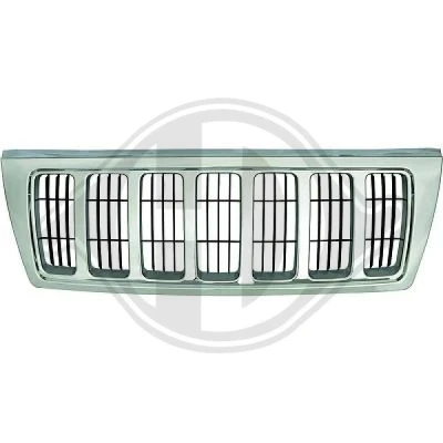 Bilde av DIEDERICHS 2612240 Radiatorgitter krom/sort JEEP: GRAND CHEROKEE 2