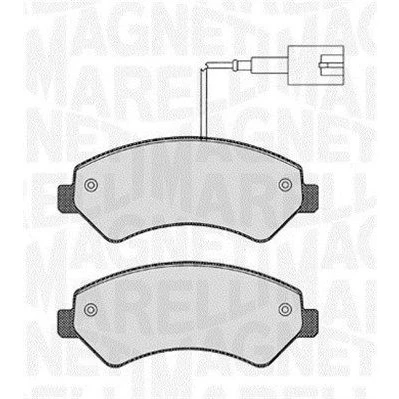 Bilde av Bremseklosser sett, Framaksel, citroën,fiat,peugeot, 1607878780, 1607878980, 1611839280, 1612433680, 1612433780, 1617284580, 71773145, 7