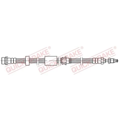 Bilde av Bremseslange, Framaksel høyre, venstre, mazda 3, 3 sedan, 5, BP4K43980D, BP4K43980E, BP4K43980F, BP4K43980G