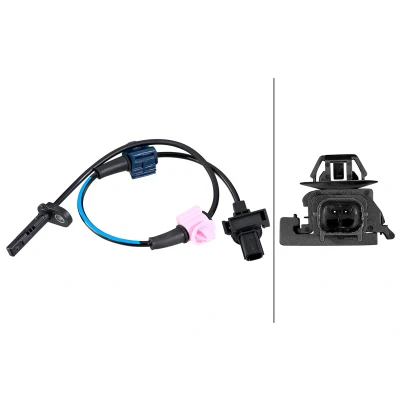 Bilde av HELLA 6PU 358 218 881 ABS Sensor med klammer Hall prinsipp 2 540