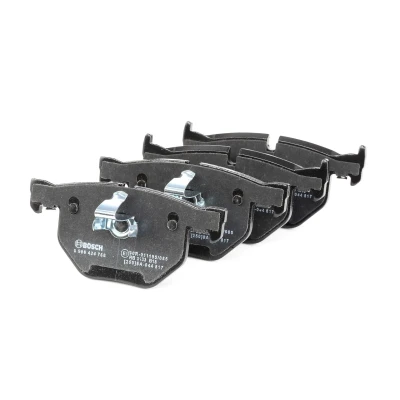 Bilde av BOSCH 0 986 424 766 Bremseklosser Low Metallic med kolbleklips BMW: 5 Sedan, Touring, X6
