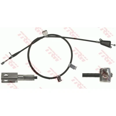 Bilde av TRW GCH488 Bremsekabel 1733, 1613 Skivebrems NISSAN: X Trail