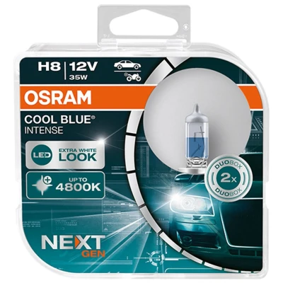 Bilde av OSRAM 64212CBN HCB Lyspære, fjernlys H8 12V 35W 5000K Halogen BMW: 5 Touring, X5, 3 VOLKSWAGEN: Touran I, Passat B7 Variant